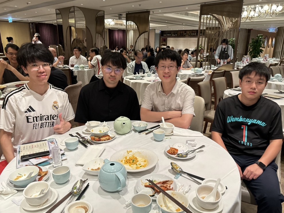 Group Dinner at Jasmine, Festival Walk